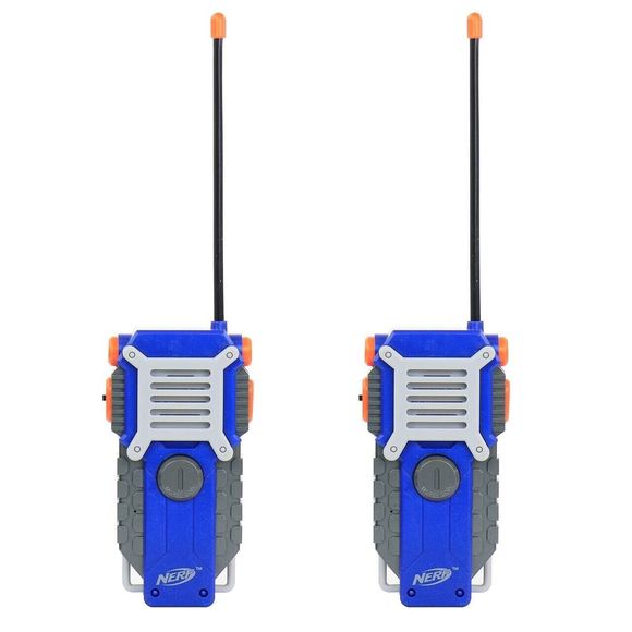 NERF N-Strike Walkie Talkies Kids 1000ft Range Sport Design Built in Clip NEW - Picture 2 of 2